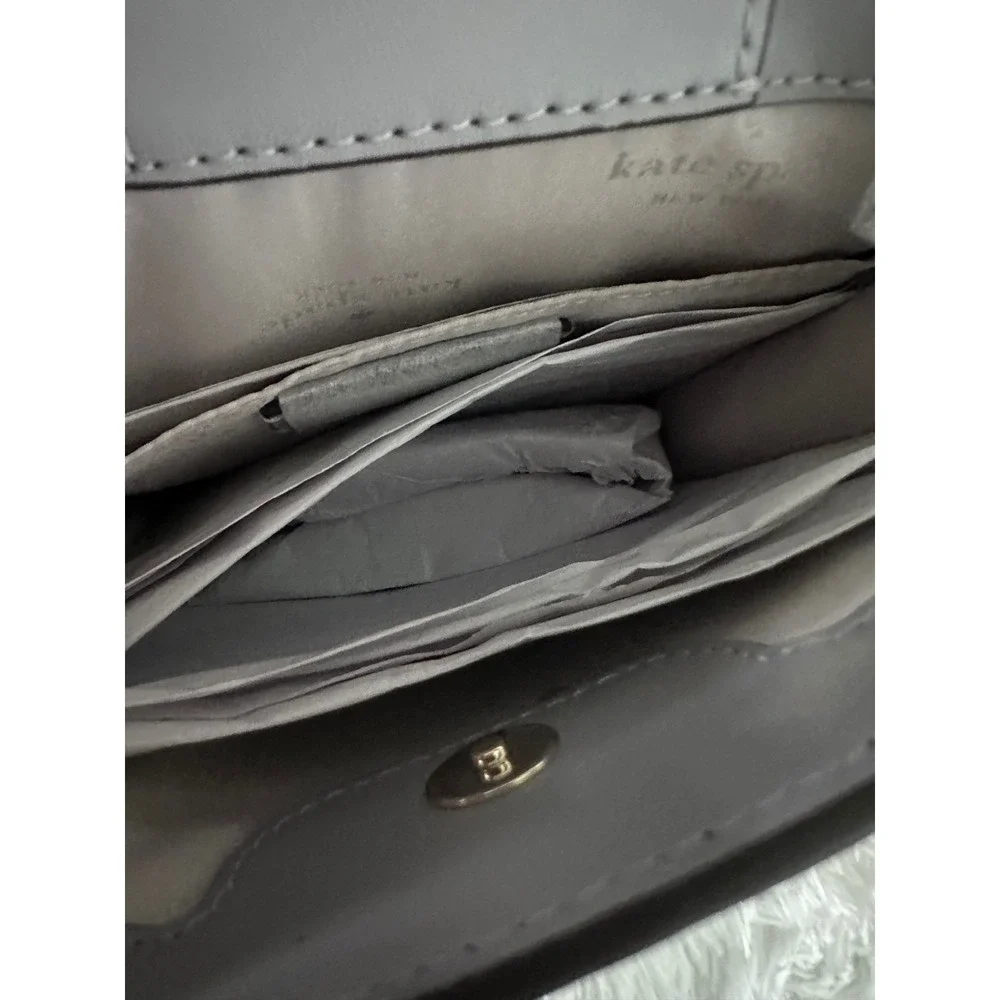 Nwt‎ Kate Spade New York Lena colorblocked pebbled leather mini tote bag
